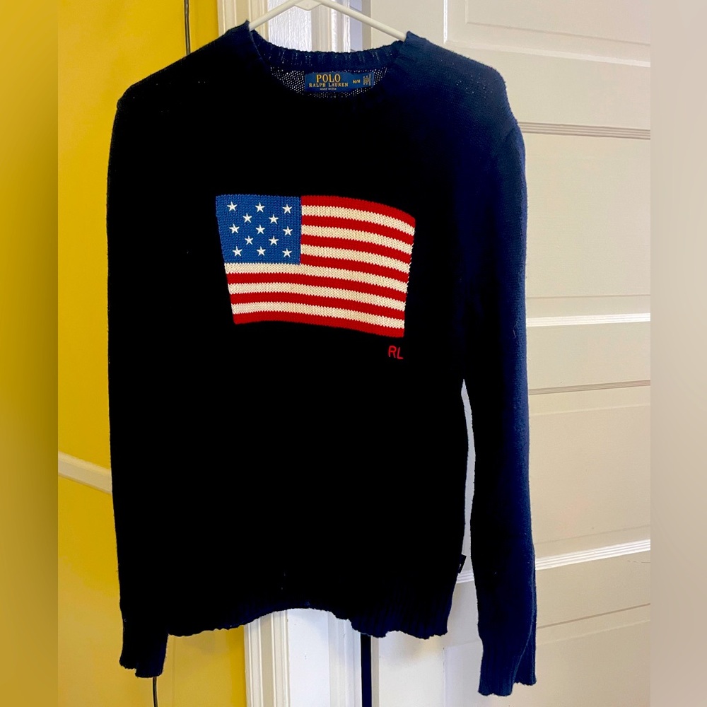 Ralph Lauren navy sweater. Size M